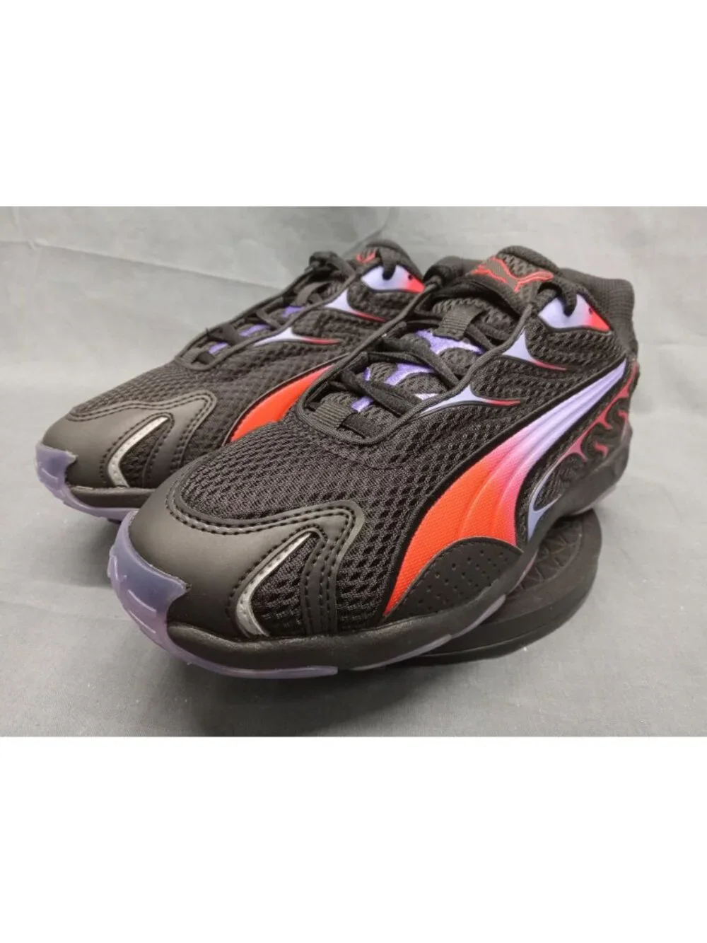 Puma Inhale Jr (GS) 401694 02 Sneaker Puma Black Puma Red Boys Size 5 NEW NO BOX